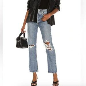 LIKE NEW AGOLDE 90s Pinch Waist Jeans in Backdrop Size 28